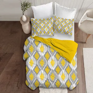 سرویس خواب مدل آبرنگی یک نفره 4 تکه