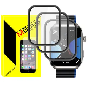 محافظ صفحه نمایش نانو ام‌گلس مدل Pmma-MG مناسب برای ساعت هوشمند کیسلکت KS2 بسته سه عددی