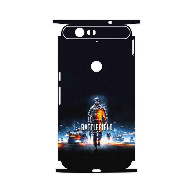 برچسب پوششی ماهوت مدل Battlefield Game Series-FullSkin مناسب برای گوشی موبایل گوگل Nexus 6P
