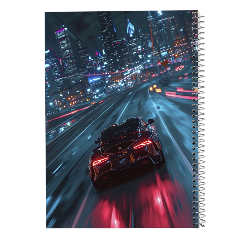 دفتر مشق 100 برگ مدوپد مدل need for speed کد DF13677