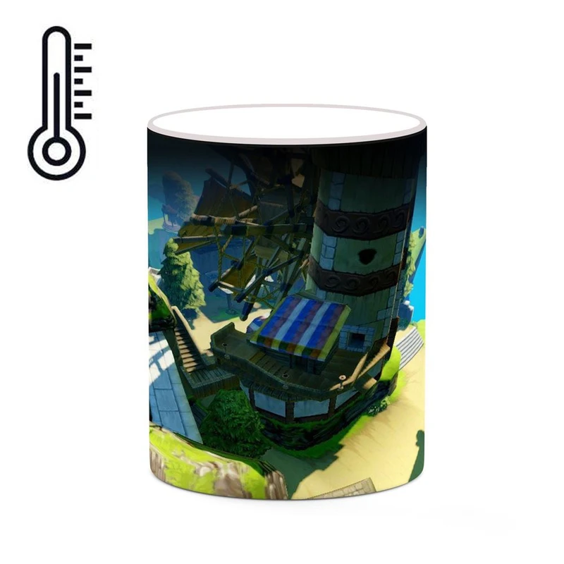 ماگ حرارتی کاکتی مدل بازی زلدا The Legend Of Zeldaː The Wind Waker کد mgh31023