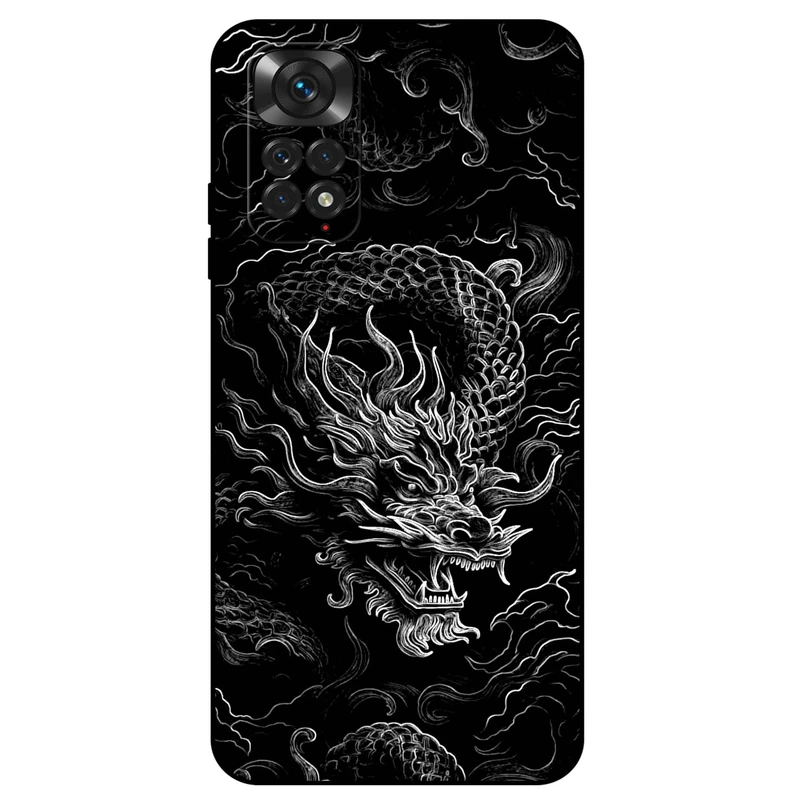 کاور مگافون طرح اژدها مدل 1897 مناسب برای گوشی موبایل شیائومی Redmi Note 11 / 11s 4G