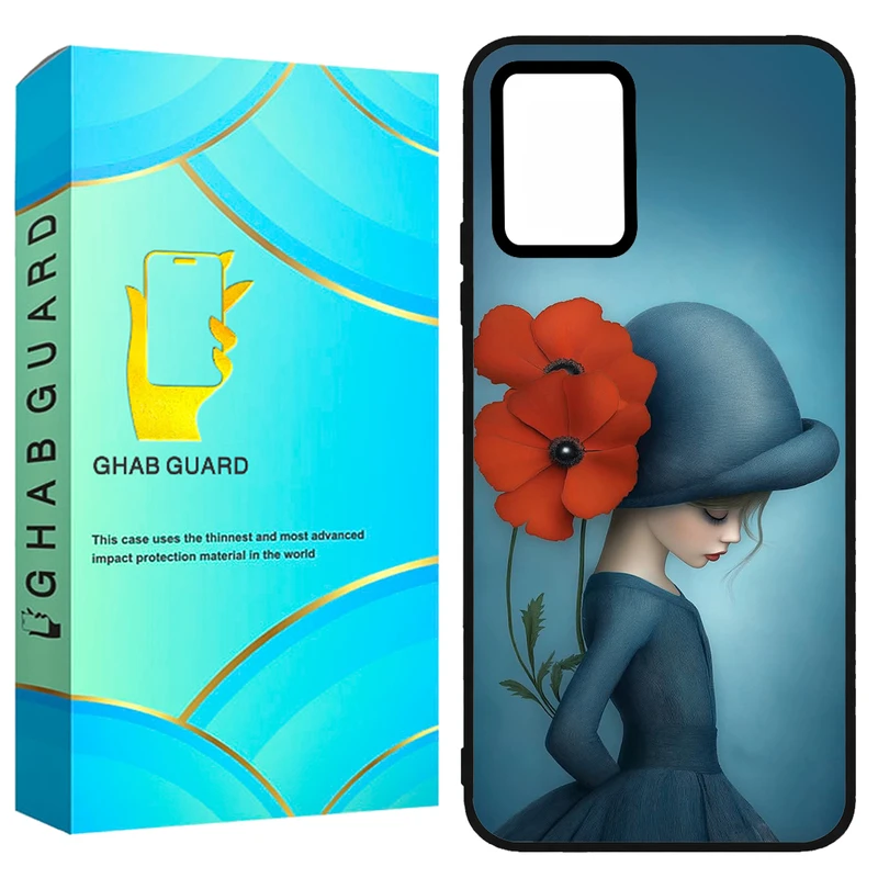 کاور قاب گارد طرح دختر مدل GCHPX5P مناسب برای گوشی موبایل شیائومی Poco X5 Pro 5G