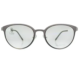 فریم عینک طبی گرد زنانه استپر مدل STS40137 F071