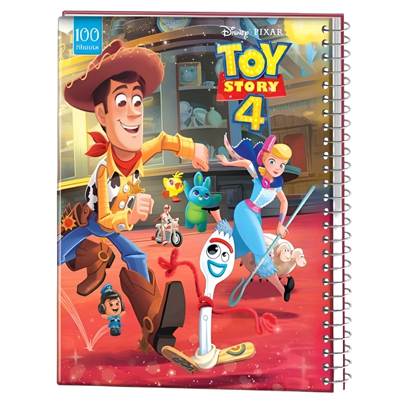 دفتر مشق 100 برگ مدل فانتزی طرح اسباب بازیها کد 102178