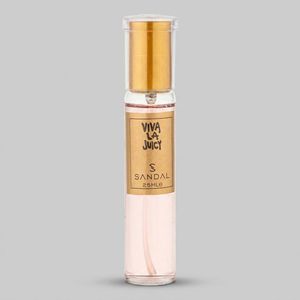 عطر جیبی زنانه صندل مدل VIVALA JUICY با رایحه شیرین و خنک حجم 25 میلی‌لیتر