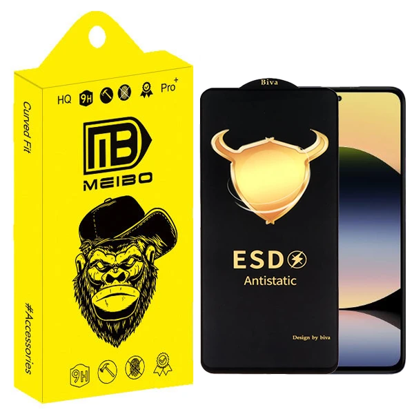 محافظ صفحه نمایش میبو مدل Biva Antistatic Touch مناسب برای گوشی موبایل شیائومی Redmi Note 14 4G / Note 9s