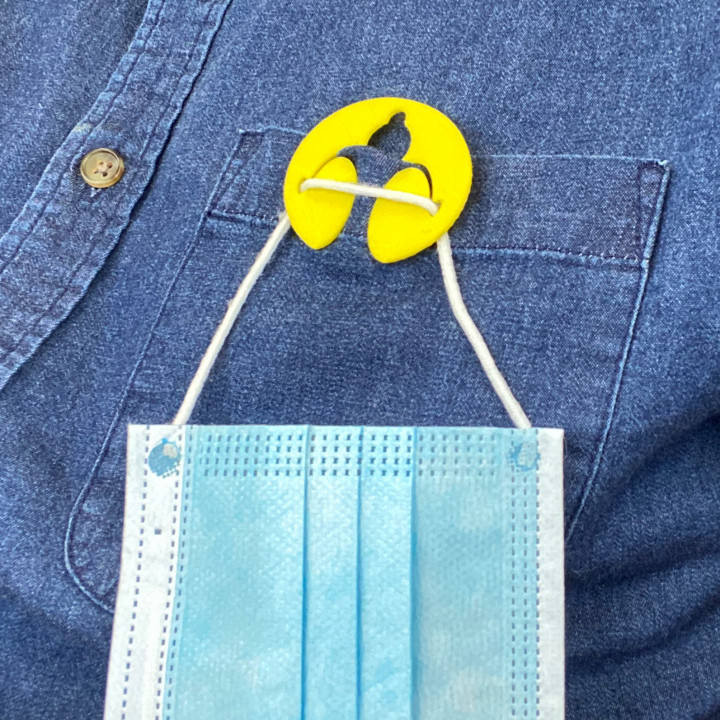 گیره نگهدارنده بند ماسک صورت مدل EZ10 بسته 10عددی