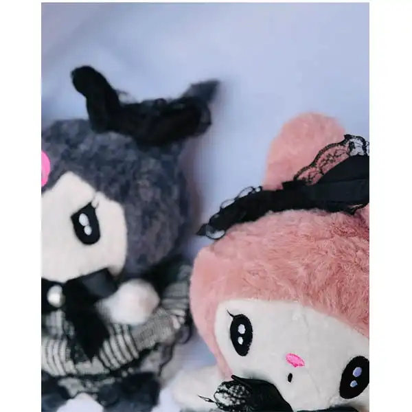 عروسک مدل کرومی و ملودی ارتفاع 25 سانتی متر مجموعه دو عددی