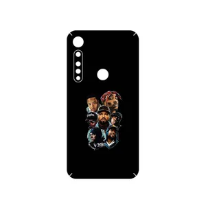 MAHOOT Great Rappers Digital Art Cover Sticker for Motorola One Vision Plus
