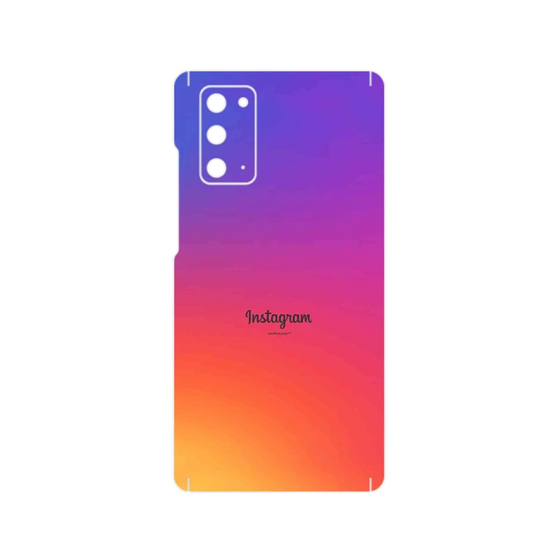 برچسب پوششی ماهوت مدل Instagram مناسب برای گوشی موبایل سامسونگ Galaxy Note 20