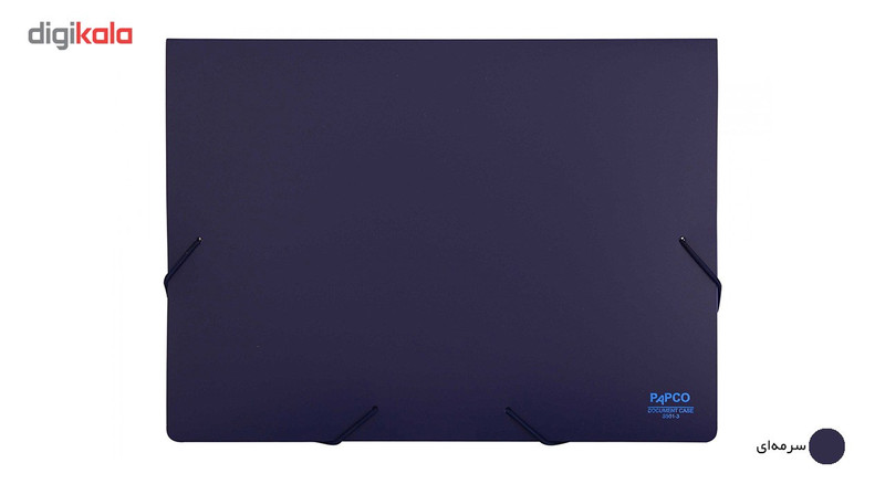 پوشه کش دار پاپکو کد S-501 سایز A4