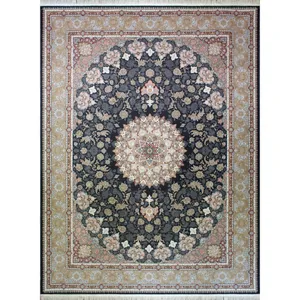 فرش ماشینی کد afrand_55017 زمینه خاکستری