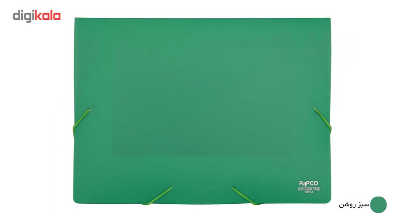 پوشه کش دار پاپکو کد S-501 سایز A4