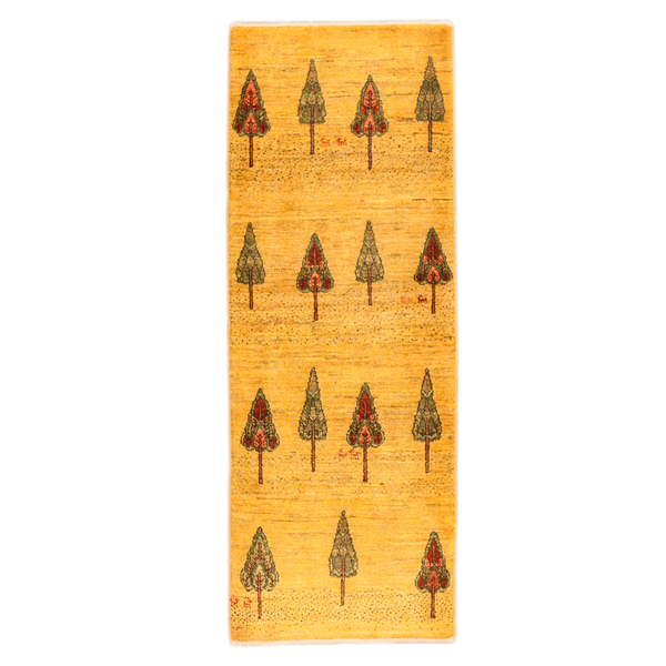 گبه دستبافت یک و نیم متری کد 96024 گبه دستبافت یک و نیم متری کد 96024