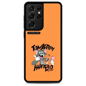 AKAM AMC-WSGS21U-TOM & JERRY2 Cover For Samsung Galaxy S21 Ultra