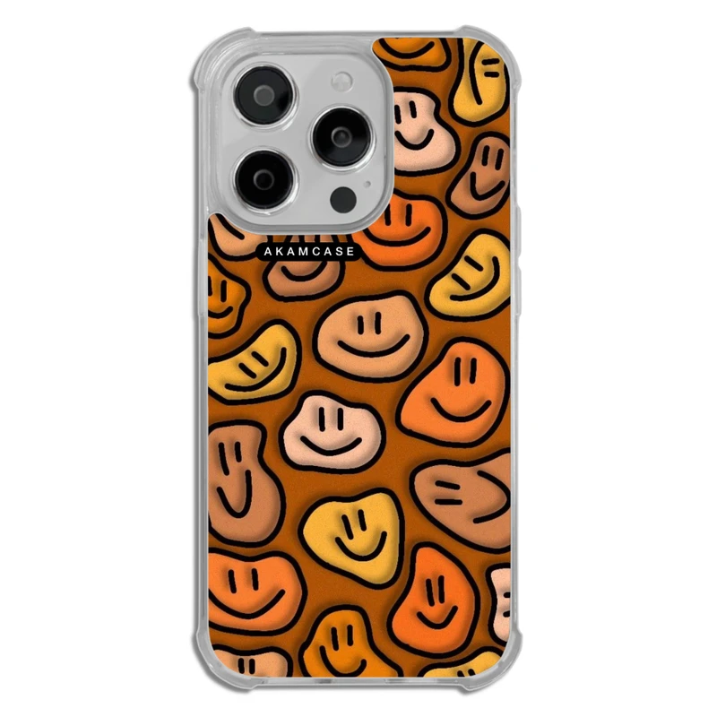 کاور آکام مدل AMCWTA14PRO-HAPPY FACE11 مناسب برای گوشی موبایل اپل iPhone 14 Pro