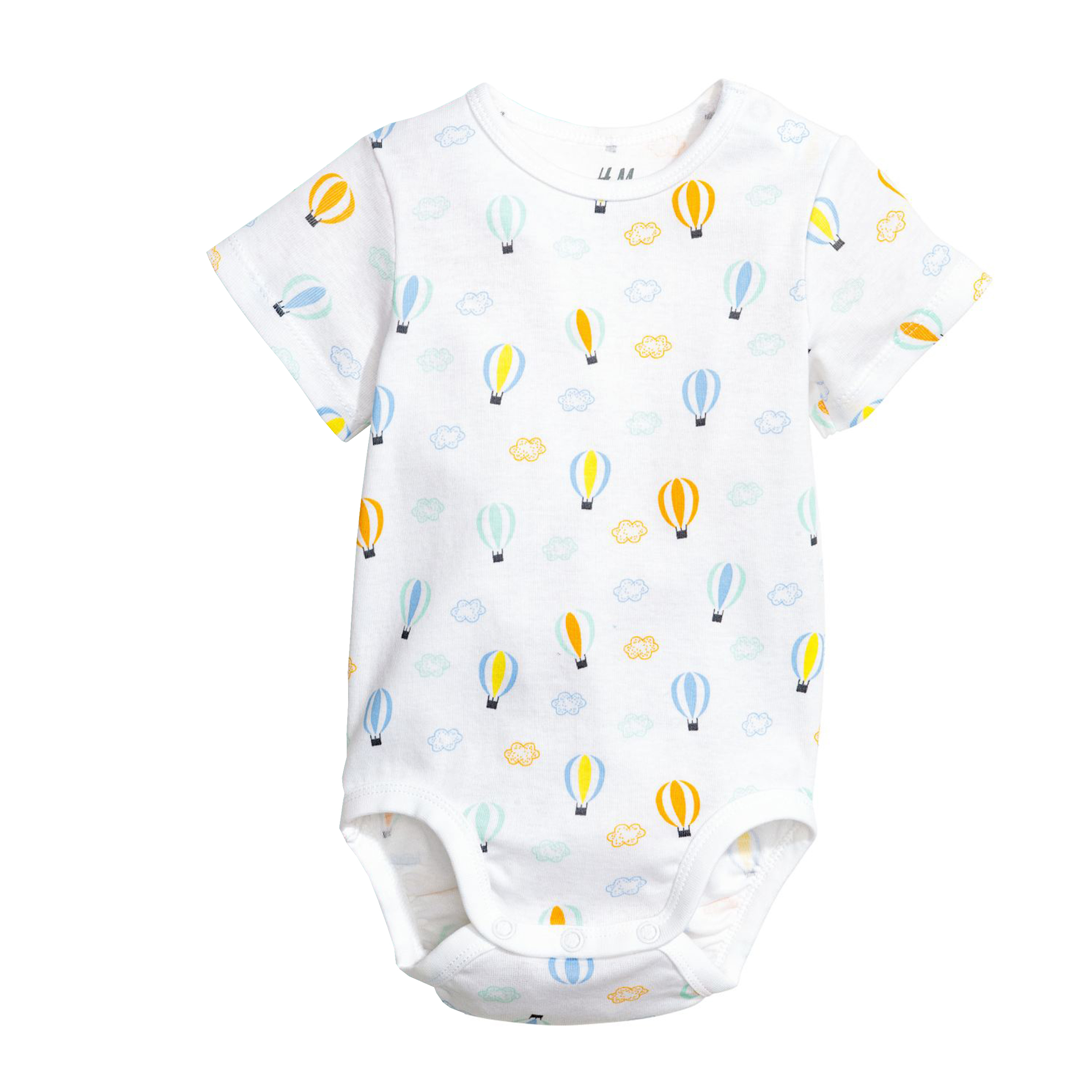 بادی آستین کوتاه نوزادی اچ اند ام مدل 0347983