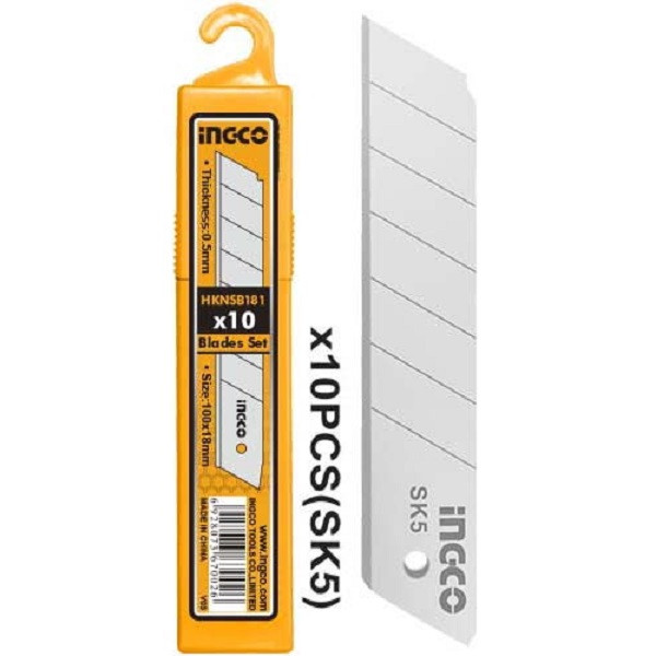 تیغ کاتر اینکو مدل HKNSB112 مجموعه 10 عددی