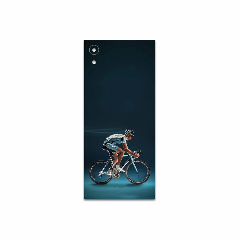 برچسب پوششی ماهوت مدل Road cycling مناسب برای گوشی موبایل سونی Xperia XA1