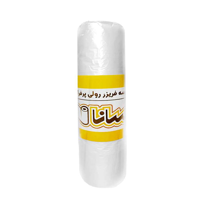 کیسه فریزر ضخیم سانا مدل رولی بسته 500 عددی 