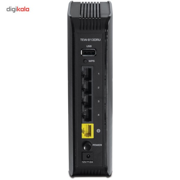 روتر گیگابیتی بی سیم AC1200 ترندنت مدل TEW-813DRU