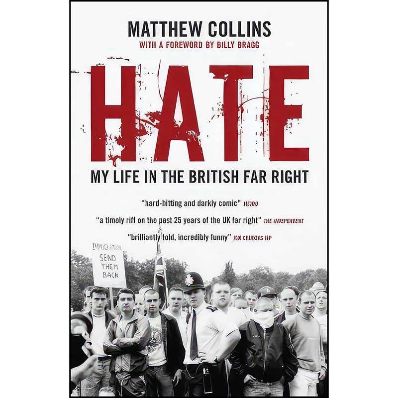 کتاب Hate اثر Matthew Collins انتشارات Biteback Publishing
