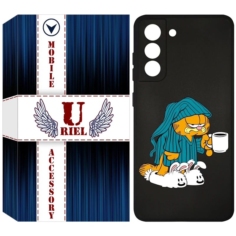 کاور یوریل مدل KSH کد 72 طرح گارفیلد مناسب برای گوشی موبایل سامسونگ Galaxy S21 FE 5G