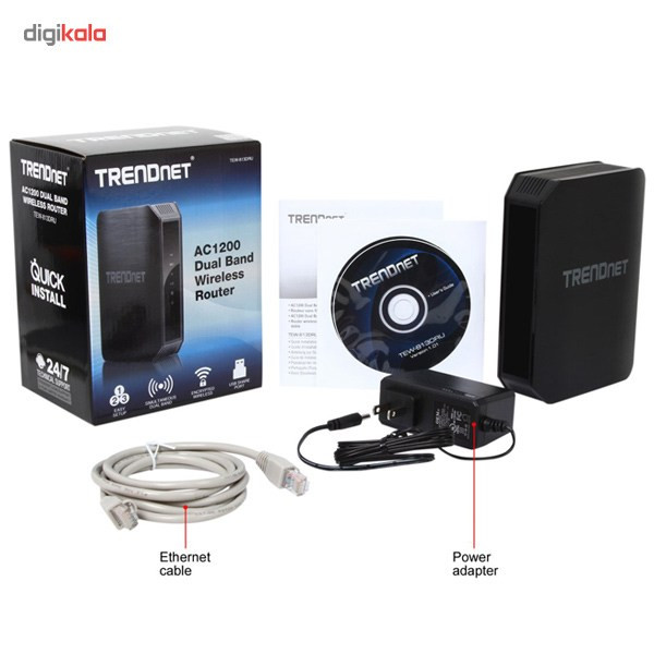 روتر گیگابیتی بی سیم AC1200 ترندنت مدل TEW-813DRU