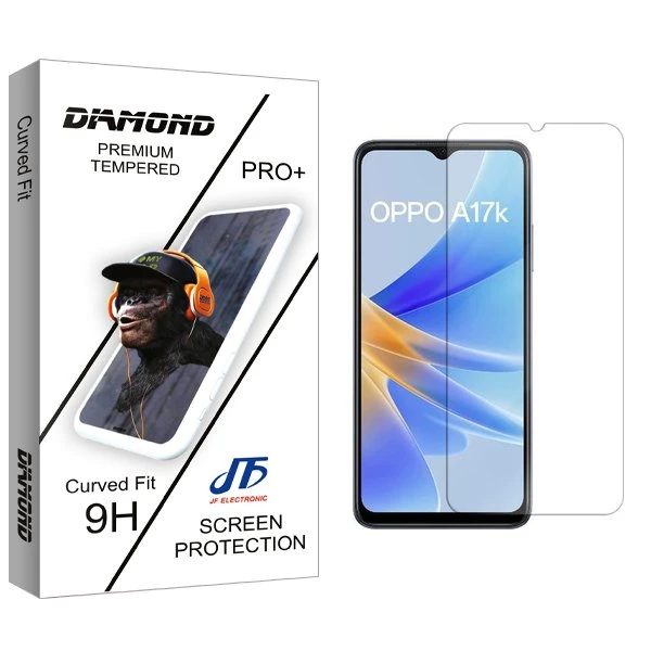 محافظ صفحه نمایش جی اف مدل Diamond مناسب برای گوشی موبایل اوپو A17k