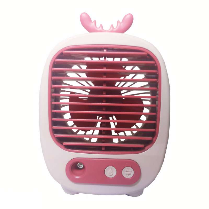 پنکه رومیزی مدل مه پاش طرح گوزن کد CS1315 ظرفیت 2600 میلی آمپر ساعت