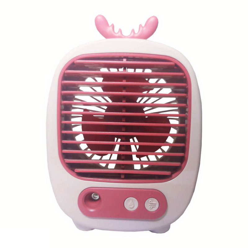 پنکه رومیزی مدل مه پاش طرح گوزن کد CS1315 ظرفیت 2600 میلی آمپر ساعت