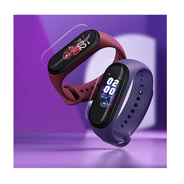 محافظ صفحه نمایش ولگا مدل VO-Mi5 مناسب برای مچ بند هوشمند شیائومی Mi band 5 بسته 3 عددی