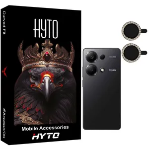محافظ لنز دوربین هیتو مدل Jewel Ring مناسب برای گوشی موبایل شیائومی Redmi note 13 Pro 4G