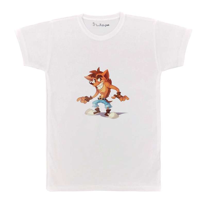 تی شرت بچگانه پرمانه طرح کراش کد pmt.2067