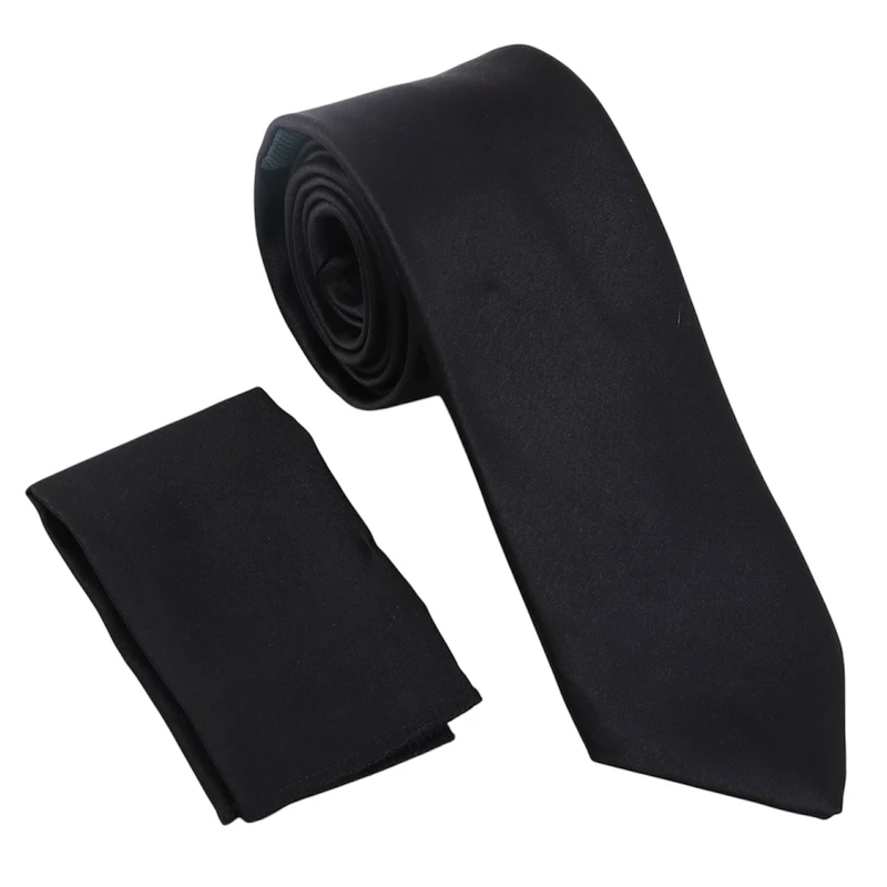 ست کراوات و دستمال جیب مردانه نسن مدل ُS1