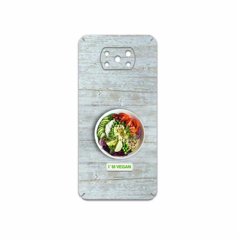 برچسب پوششی ماهوت مدل Im-vegan مناسب برای گوشی موبایل شیائومی Poco X3 Pro