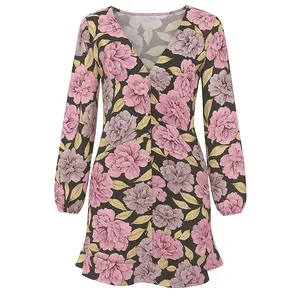 پیراهن یقه هفت زنانه جیناتریکات مدل Paulina