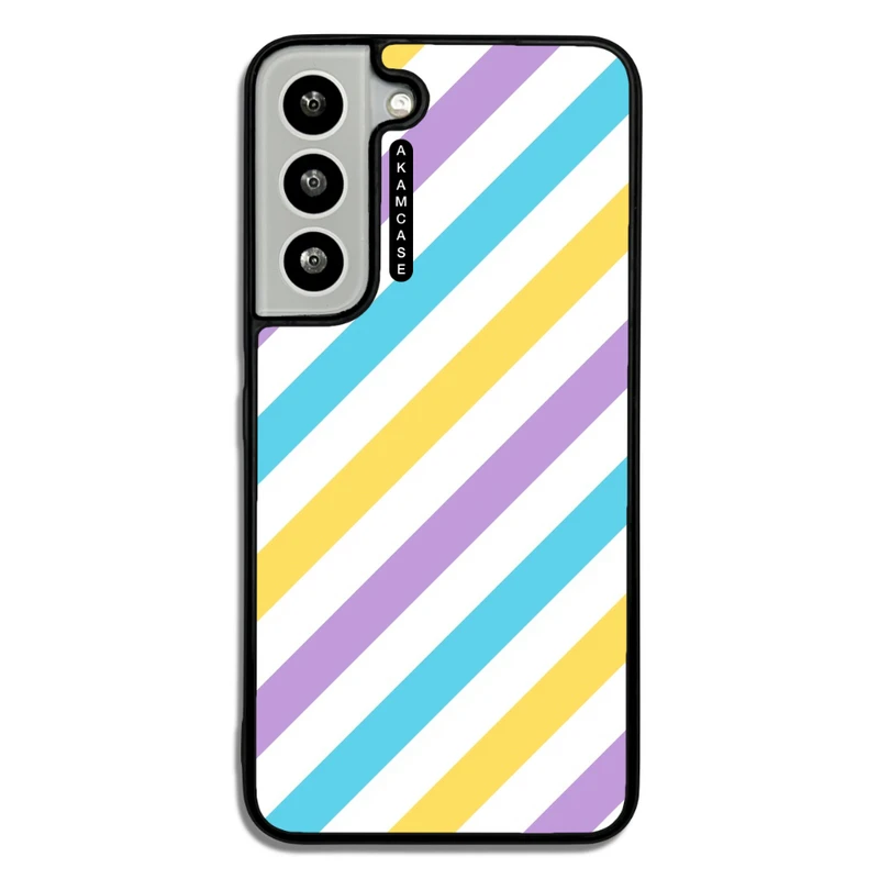 کاور آکام مدل AMC-WSGS22-PASTEL PATTERN4 مناسب برای گوشی موبایل سامسونگ Galaxy S22