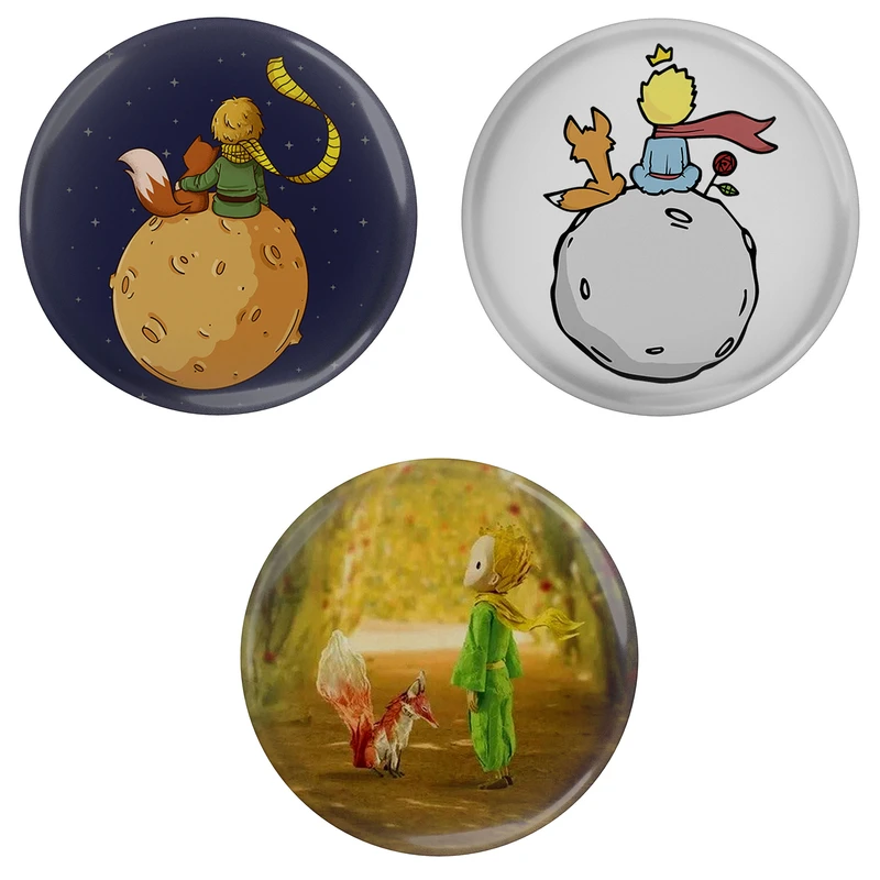 پیکسل مدل S3-1 طرح انیمیشن شازده کوچولو مجموعه 3 عددی