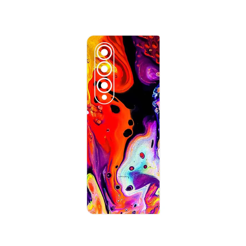 برچسب پوششی ماهوت مدل Abstract Oil Art مناسب برای گوشی موبایل سامسونگ Galaxy Z Fold4