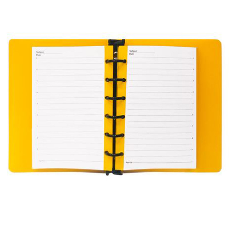 دفترچه یادداشت کلاسوری 120 برگ پاپکو مدل NB-638