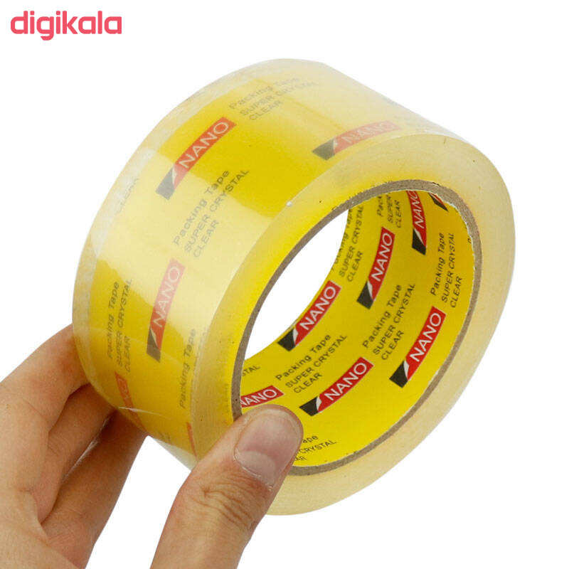 چسب پهن نانو مدل JB فوق شفاف عرض 5 سانتی متر