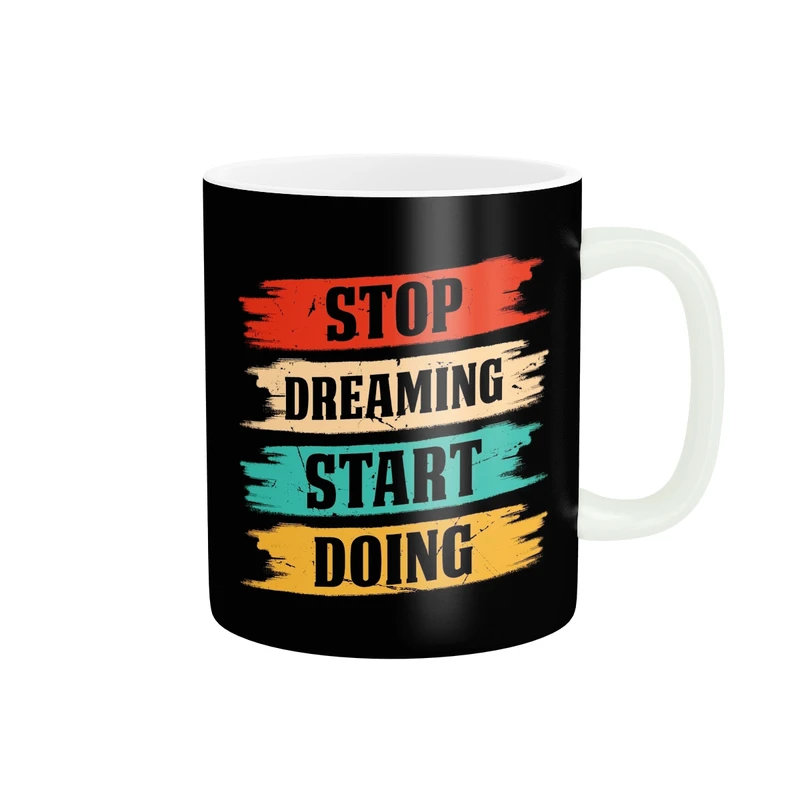 ماگ پاد آفرین مدل نوشته دار کد DKC940