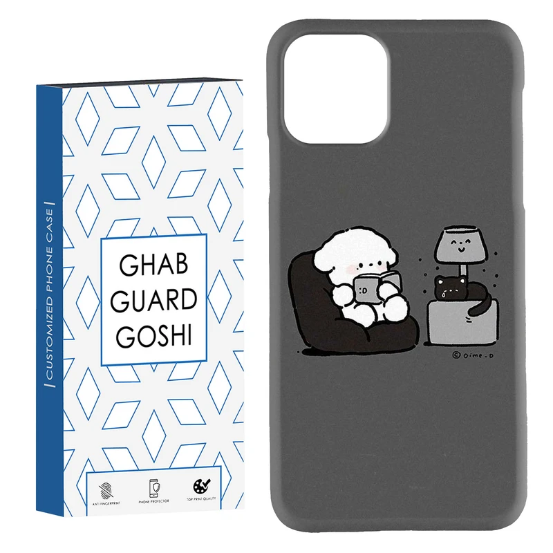 کاور قاب گارد گوشی طرح خرسو گربه کد Dimo-849 مناسب برای گوشی موبایل اپل IPHONE 11 PRO MAX
