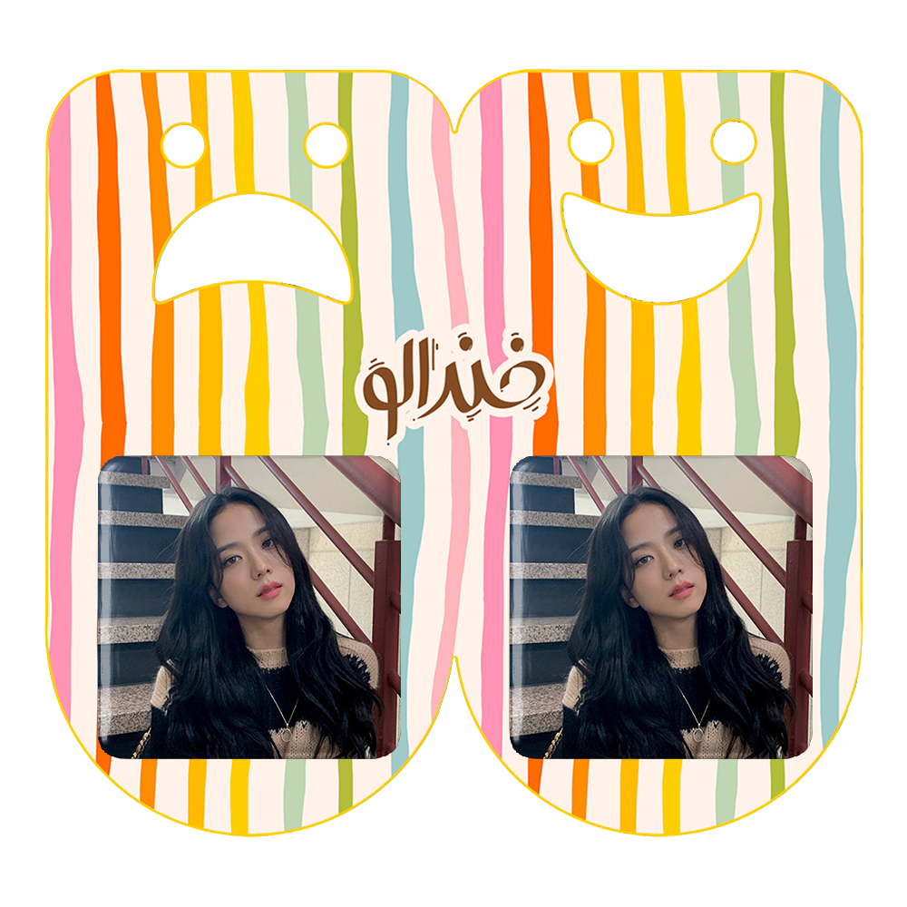 پیکسل خندالو مدل جیسو بلک پینک کد 14192 به همراه مگنت