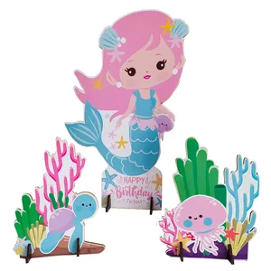 استند تولد طرح پری دریایی مجموعه 3 عددی