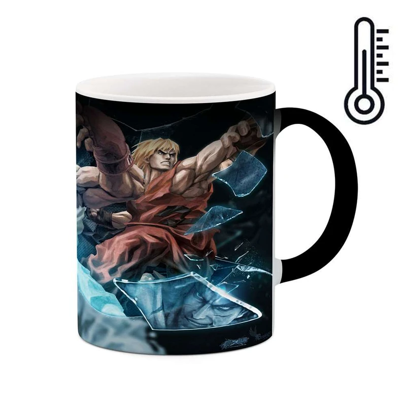 ماگ حرارتی کاکتی مدل Street Fighter کد mgh11099