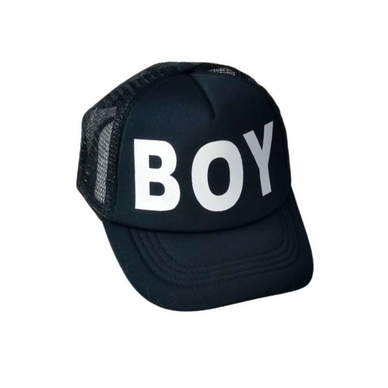 کلاه کپ پسرانه مدل Boy رنگ مشکی
