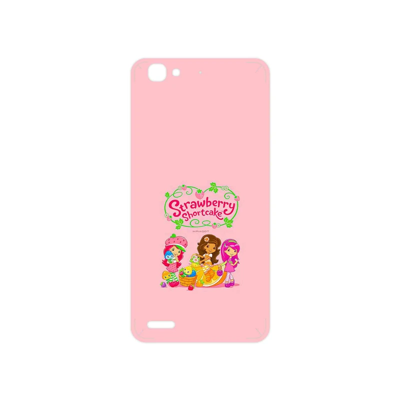 برچسب پوششی ماهوت مدل Strawberry Shortcake مناسب برای گوشی موبایل هوآوی GR3